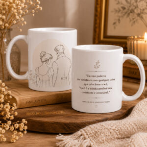 Caneca Orgulho e Preconceito Frase 3