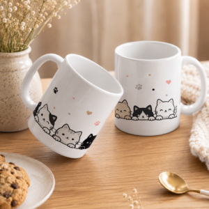 Caneca Gatinhos Delicados