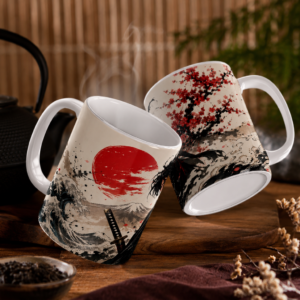Caneca Estilo Japonês Exclusiva