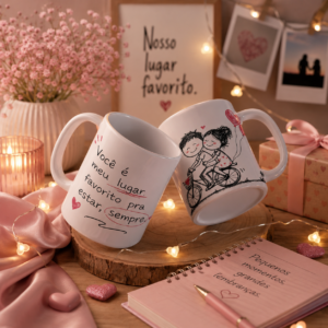 CANECA ROMÂNTICA RABISCO 2